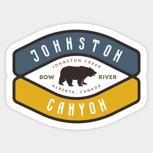 Johnston Canyon Sticker